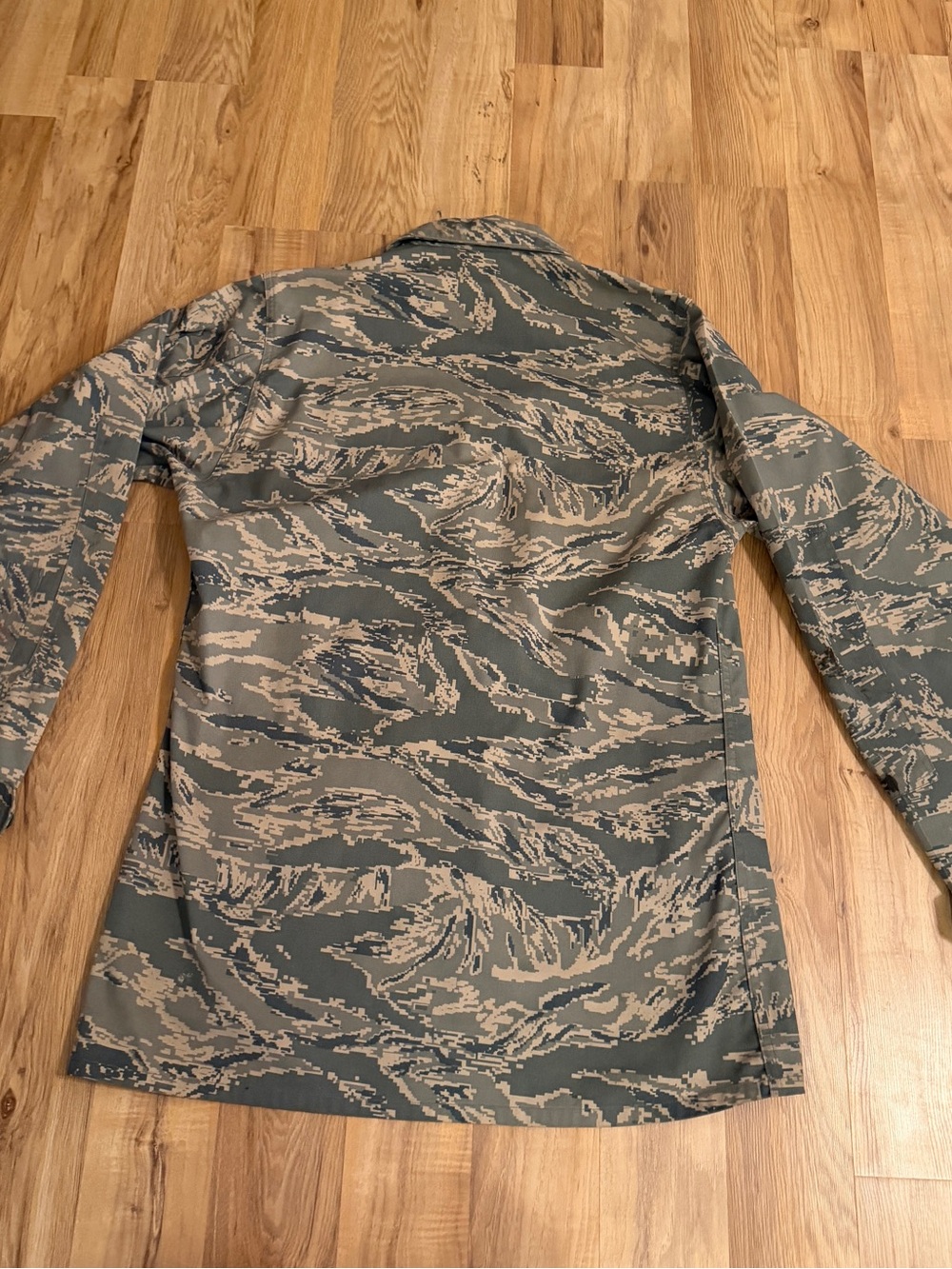 US Air Force Utility Coat Mens 40 XLong ABU Camouflage Field Jacket - Picture 2 of 10